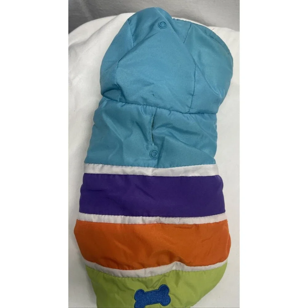 Pet Dog Cat Puffer Vest Jacket Warm Clothes Padded Coat Extra Small Unisex Hood